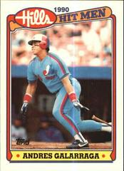 Andres Galarraga Baseball Cards 1990 Topps Hills Hit Men Prices