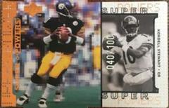 Kordell Stewart [Bronze Die Cut] Football Cards 1998 Upper Deck Super Powers Prices