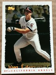 Jim Edmonds #104 Baseball Cards 1995 Topps Cyberstats Prices