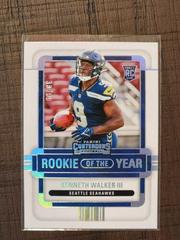 Kenneth Walker III [Silver] #ROY-KWA Football Cards 2022 Panini Contenders Rookie of the Year Prices