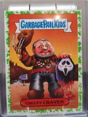 Creepy CRAVEN [Green] Garbage Pail Kids Revenge of the Horror-ible Prices