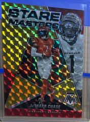 Ja'Marr Chase [Gold] Football Cards 2022 Panini Mosaic Stare Masters Prices