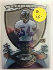 Prescott Burgess Football Cards 2007 Bowman Sterling Prices