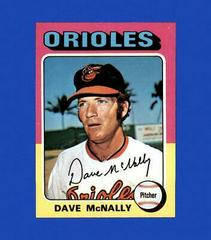 Dave McNally Baseball Cards 1975 Topps Mini Prices