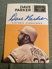 Dave Parker Baseball Cards 2014 Panini Golden Age Historic Signatures Prices