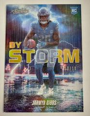 Jahmyr Gibbs [Spectrum Gold] #BST-8 Football Cards 2023 Panini Absolute By Storm Prices