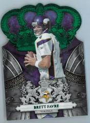 Brett Favre [Green] #55 Football Cards 2010 Panini Crown Royale Prices