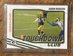Aaron Rodgers [Orange] Football Cards 2021 Panini Rookies and Stars Touchdown Club Prices