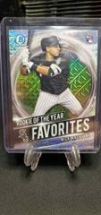 Nick Madrigal [Mega Box Mojo] #RRY-NM Baseball Cards 2021 Bowman Chrome Rookie of the Year Favorites Prices
