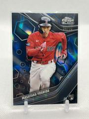 Masataka Yoshida [Blue Lava] Baseball Cards 2023 Topps Chrome Black Prices