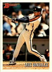 Luis Gonzalez #40 Baseball Cards 1993 Bowman Prices