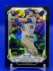 Jeff McNeil [Black Atomic Refractor] #BSR-91 Baseball Cards 2019 Bowman Sterling Prices