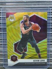 Kevin Love [Gold Wave] Basketball Cards 2020 Panini Mosaic Prices