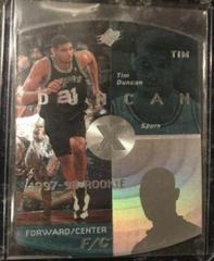 Tim Duncan [Silver] #37 Basketball Cards 1997 Spx Prices