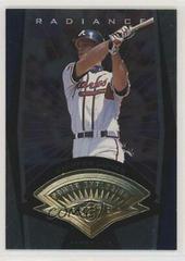Chipper Jones [Radiance] Baseball Cards 1998 SPx Finite Prices