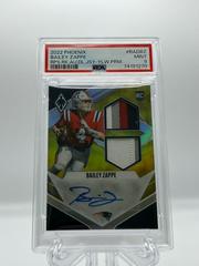 Bailey Zappe [Prime Yellow] #RJA-BZ Football Cards 2022 Panini Phoenix RPS Rookie Auto Jersey Prices