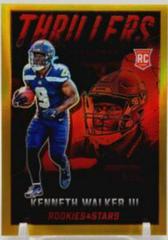 Kenneth Walker III [Gold] Football Cards 2022 Panini Rookies & Stars Thrillers Prices
