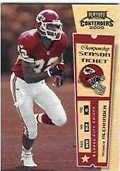 Derrick Alexander [Championship Ticket] #17 Football Cards 2000 Playoff Contenders Prices