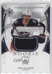 Cole Sillinger [Jersey] Hockey Cards 2021 Ultimate Collection Prices