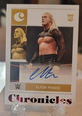 Elton Prince [Red] Wrestling Cards 2022 Panini Chronicles WWE Signatures Prices