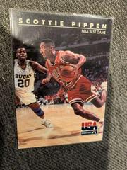 Scottie Pippen #67 Basketball Cards 1992 Skybox USA Prices