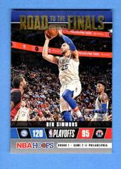 Ben Simmons Basketball Cards 2021 Panini Hoops Road to the Finals Prices