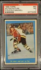 Action Picture [P. Pilote, F. Mackell] Hockey Cards 1959 Topps Prices