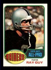 Ray Guy Football Cards 1976 Topps Prices