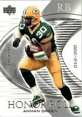 Ahman Green [Silver] #90 Football Cards 2003 Upper Deck Honor Roll Prices