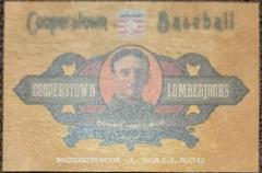 Bobby Wallace #85 Baseball Cards 2013 Panini Cooperstown Lumberjacks Prices
