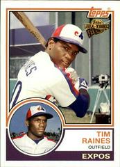 Tim Raines #119 Baseball Cards 2005 Topps All Time Fan Favorites Prices