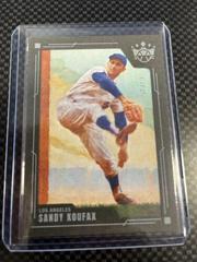 Sandy Koufax [Green Frame] Baseball Cards 2022 Panini Diamond Kings Prices