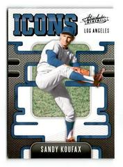 Sandy Koufax #I-13 Baseball Cards 2021 Panini Absolute Icons Prices