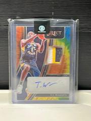 T. J. Warren [Tie Dye Prizm] Basketball Cards 2021 Panini Select Autograph Memorabilia Prices