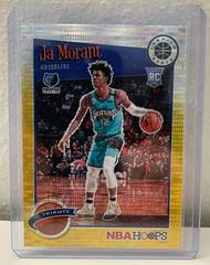 Ja Morant [Gold Pulsar] #297 Basketball Cards 2019 Panini Hoops Premium Stock Prices