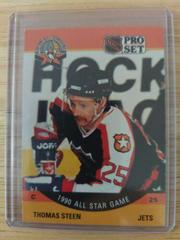 Thomas Steen Hockey Cards 1990 Pro Set Prices