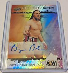 Bryan Danielson [Full Rainbow Autograph] #R-32 Wrestling Cards 2022 Upper Deck Allure AEW Color Flow Prices