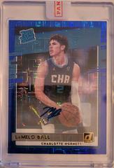 LaMelo Ball [Auto Choice Blue] Basketball Cards 2020 Donruss Prices