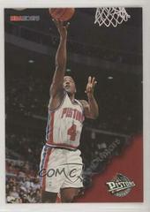 Joe Dumars #45 Basketball Cards 1996 Hoops Prices