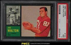 Joe Walton #103 Football Cards 1962 Topps Prices