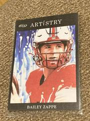 Bailey zappe Football Cards 2022 Sage Artistry Prices