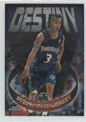 Stephon Marbury Basketball Cards 1997 Topps Chrome Destiny Prices