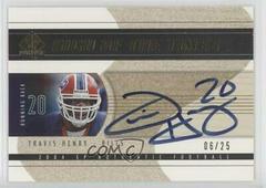 Travis Henry [Gold] #SOT-TH Football Cards 2004 SP Authentic Sign of the Times Prices