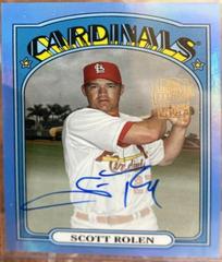 Scott Rolen [Blue] Baseball Cards 2023 Topps Archives 1972 Fan Favorites Autographs Prices