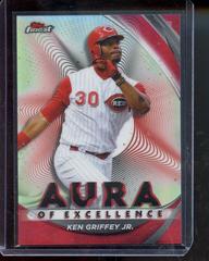 Ken Griffey Jr. [Red] Baseball Cards 2022 Topps Finest Aura of Excellence Prices