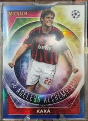 Kaka [Blue] #AA-13 Soccer Cards 2022 Topps Merlin Chrome UEFA Club Competitions Ageless Alchemy Prices