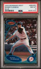 Roger Clemens [Blue] Baseball Cards 2003 Bowman's Best Prices