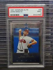 John Smoltz #49 Baseball Cards 1997 Panini Donruss Elite Prices