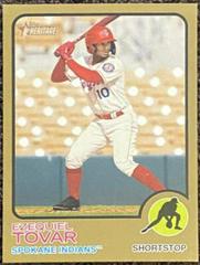 Ezequiel Tovar [Gold] #11 Baseball Cards 2022 Topps Heritage Minor League Prices