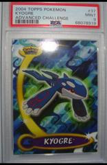 Kyogre #37 Pokemon 2004 Topps Advanced Challenge Prices